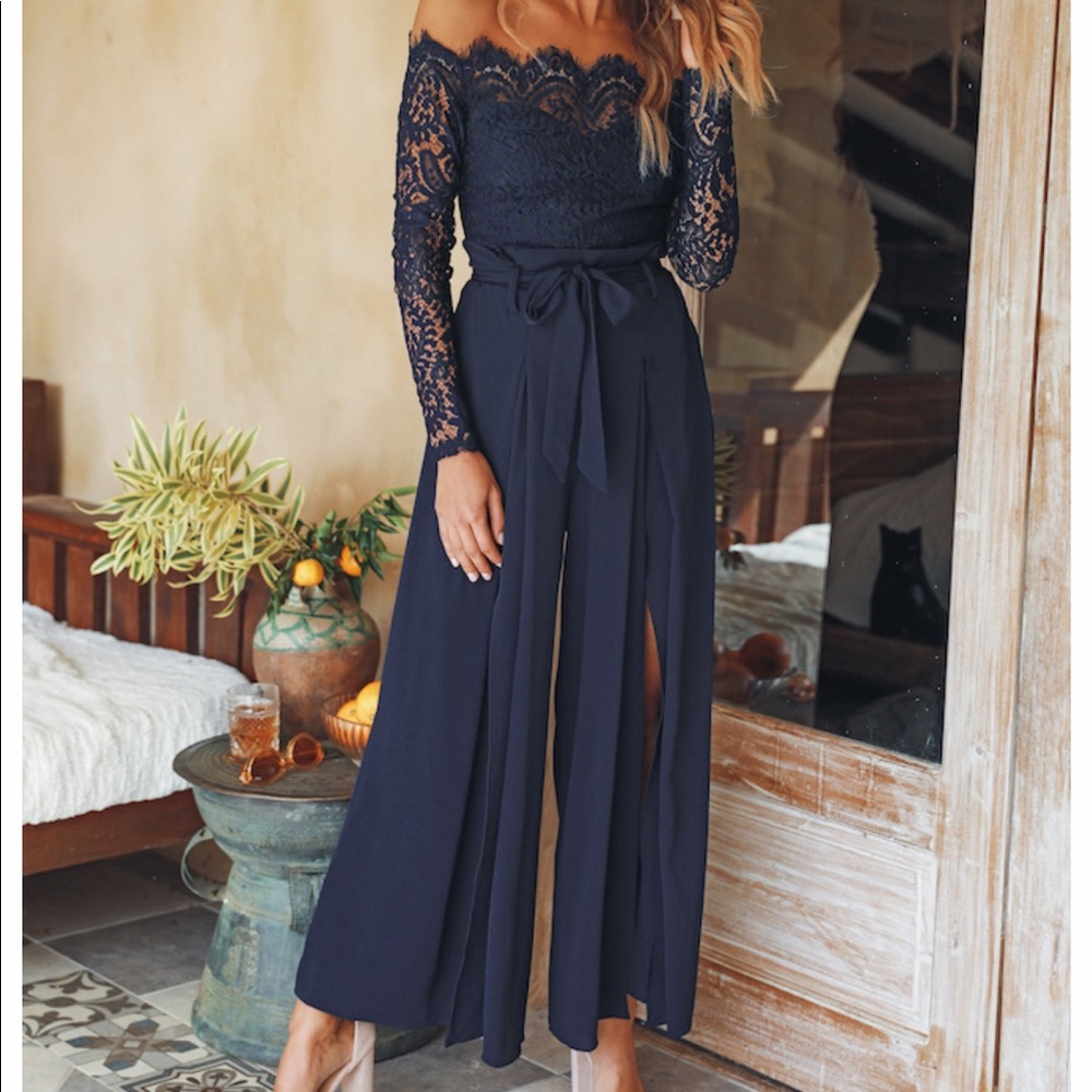 Navy Jumpsuit